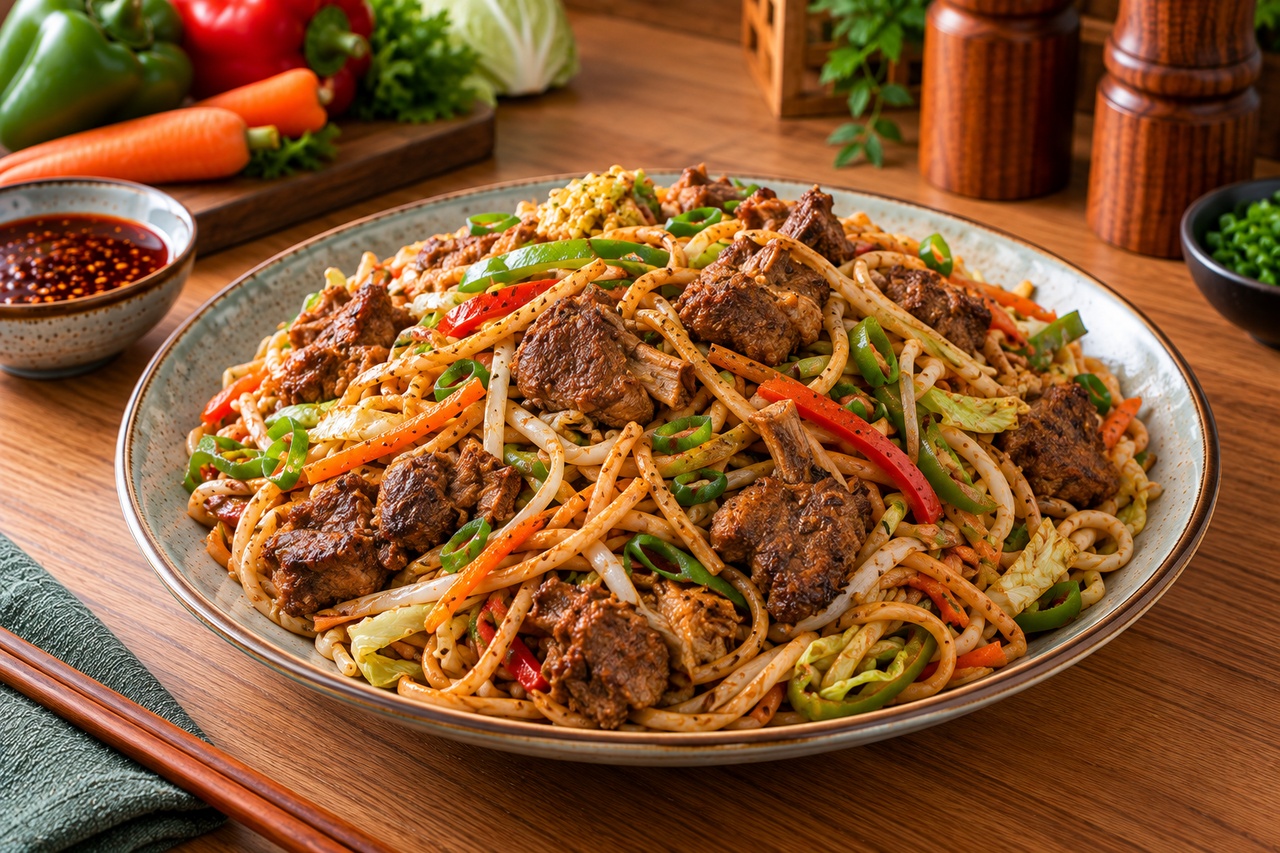 Mutton Chow Mein