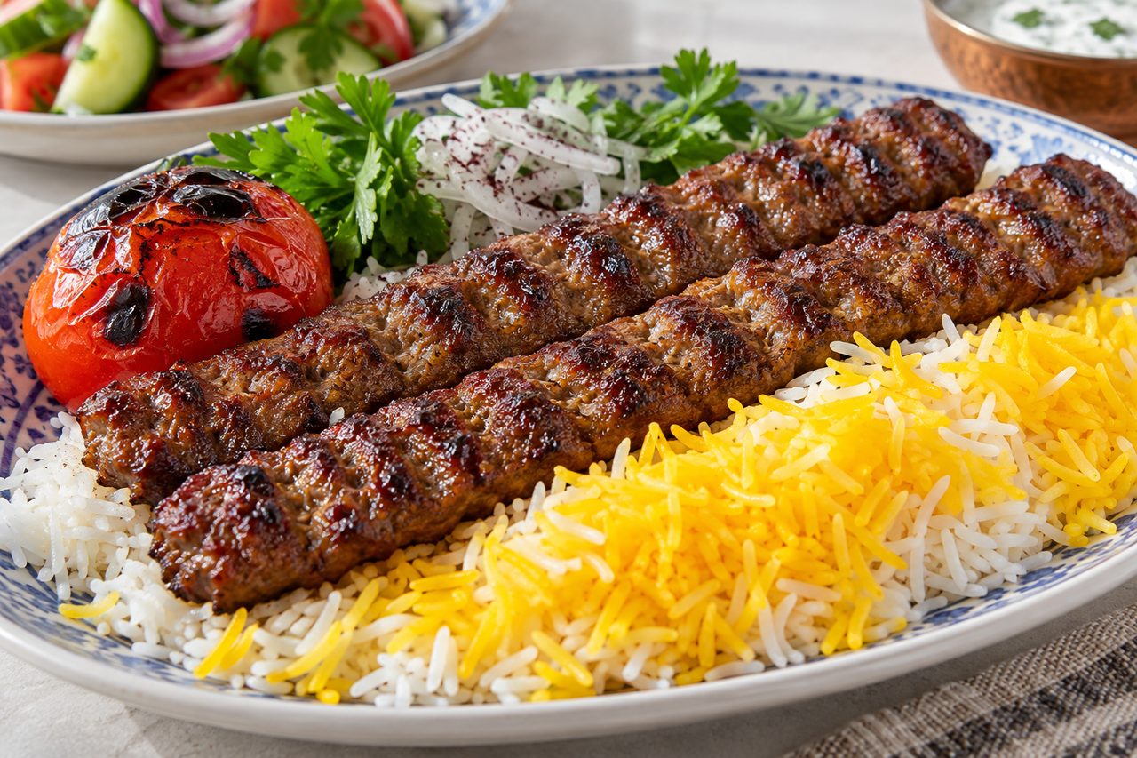 Koobideh Chelo Kebab