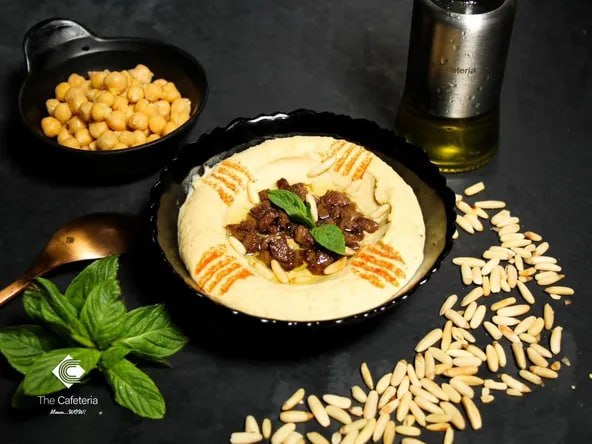 Hummus with Meat