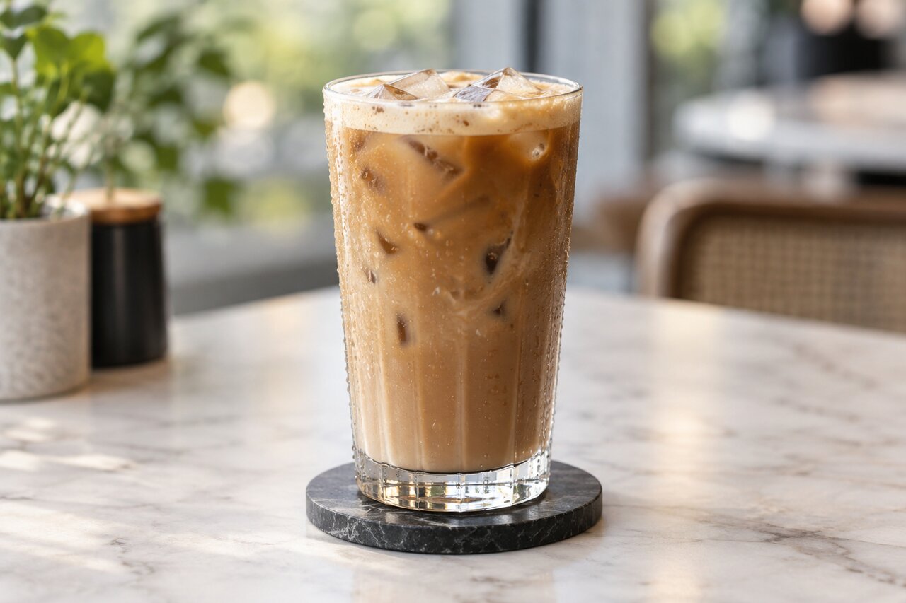 Iced coffee
