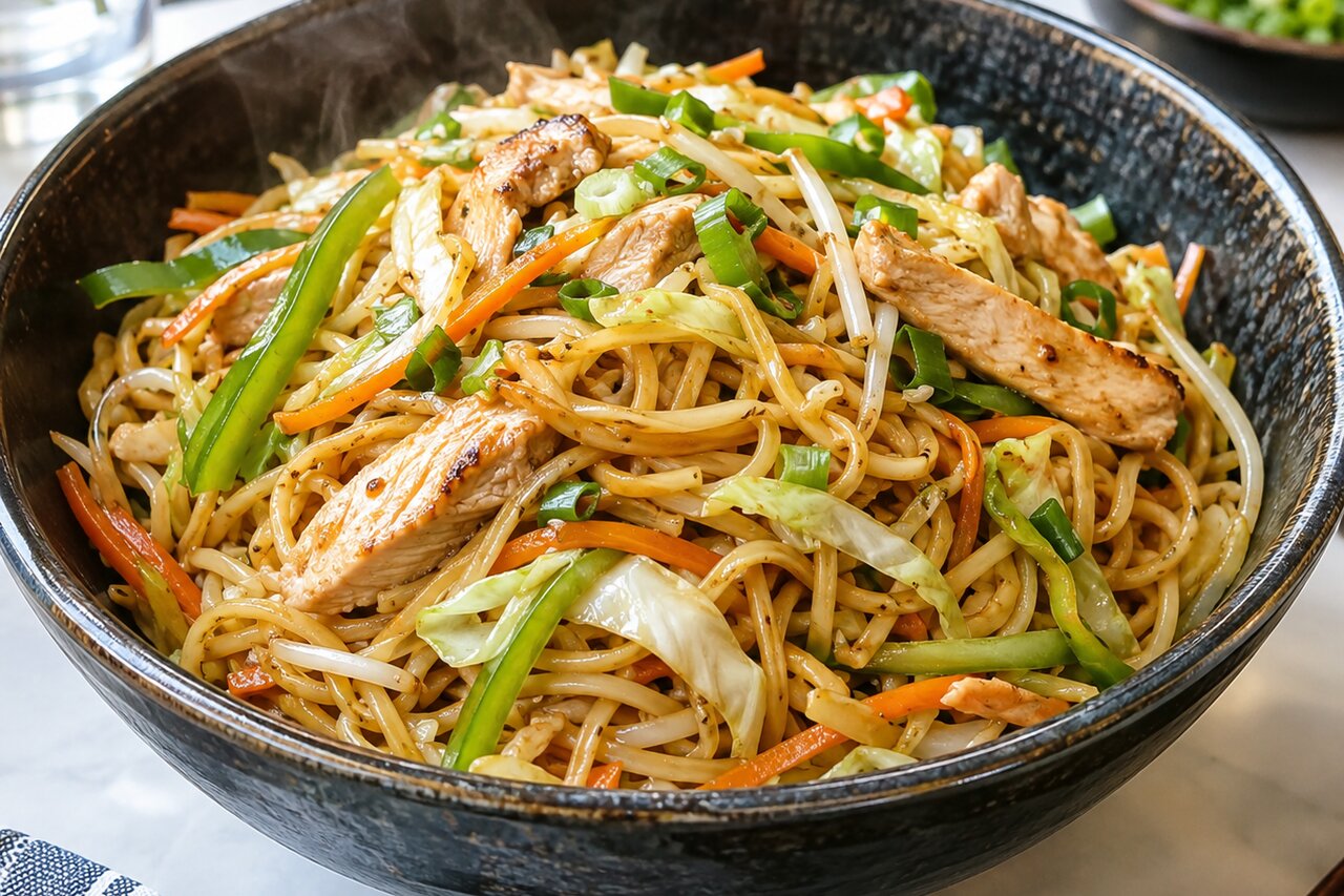 Chicken chow mein