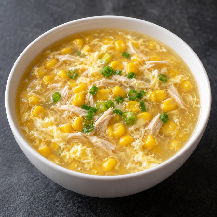 Chicken corn soup