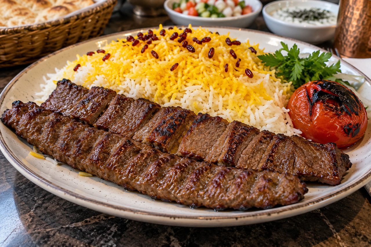 Barg & Koobideh Special Chelo Kebab