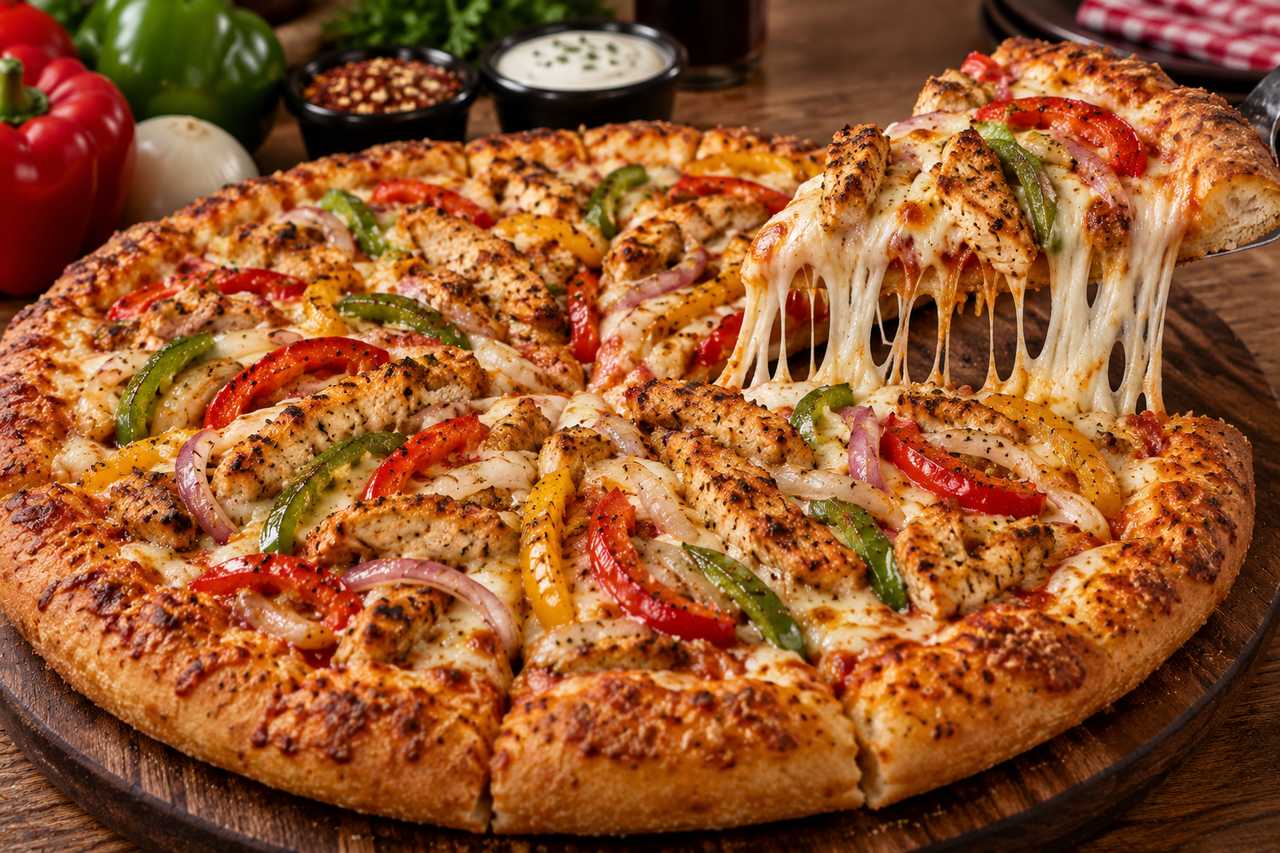 Chicken Fajita Pizza