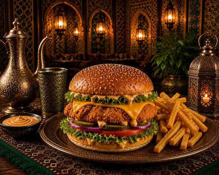 Chicken Cheese Burger