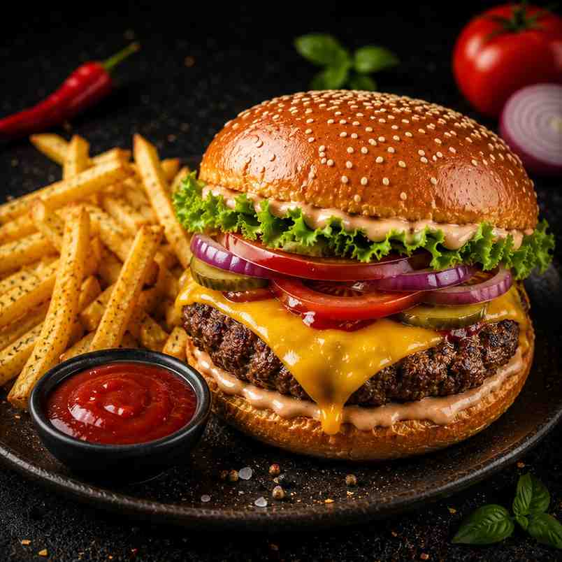 Cheese Beef Burger