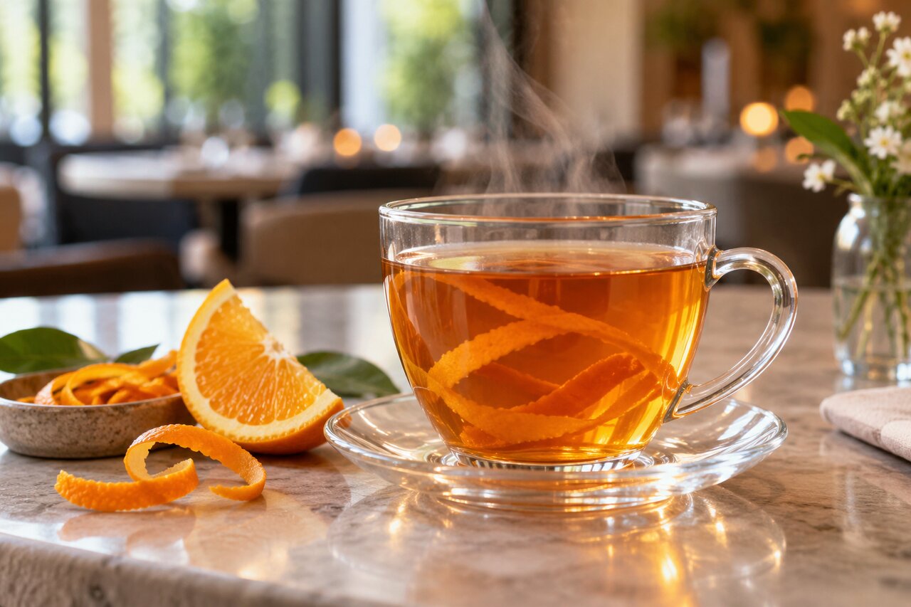 Orange tea