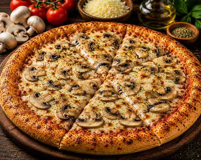 Mushroom Pizza