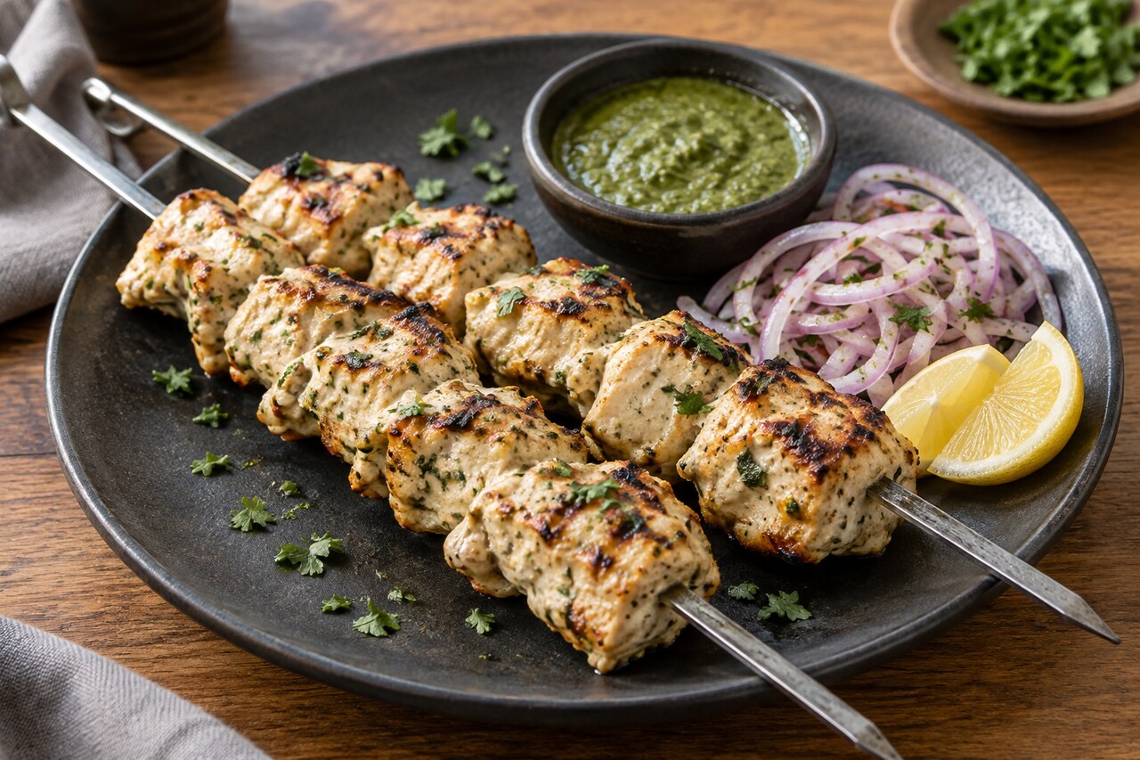 Chicken malai boti