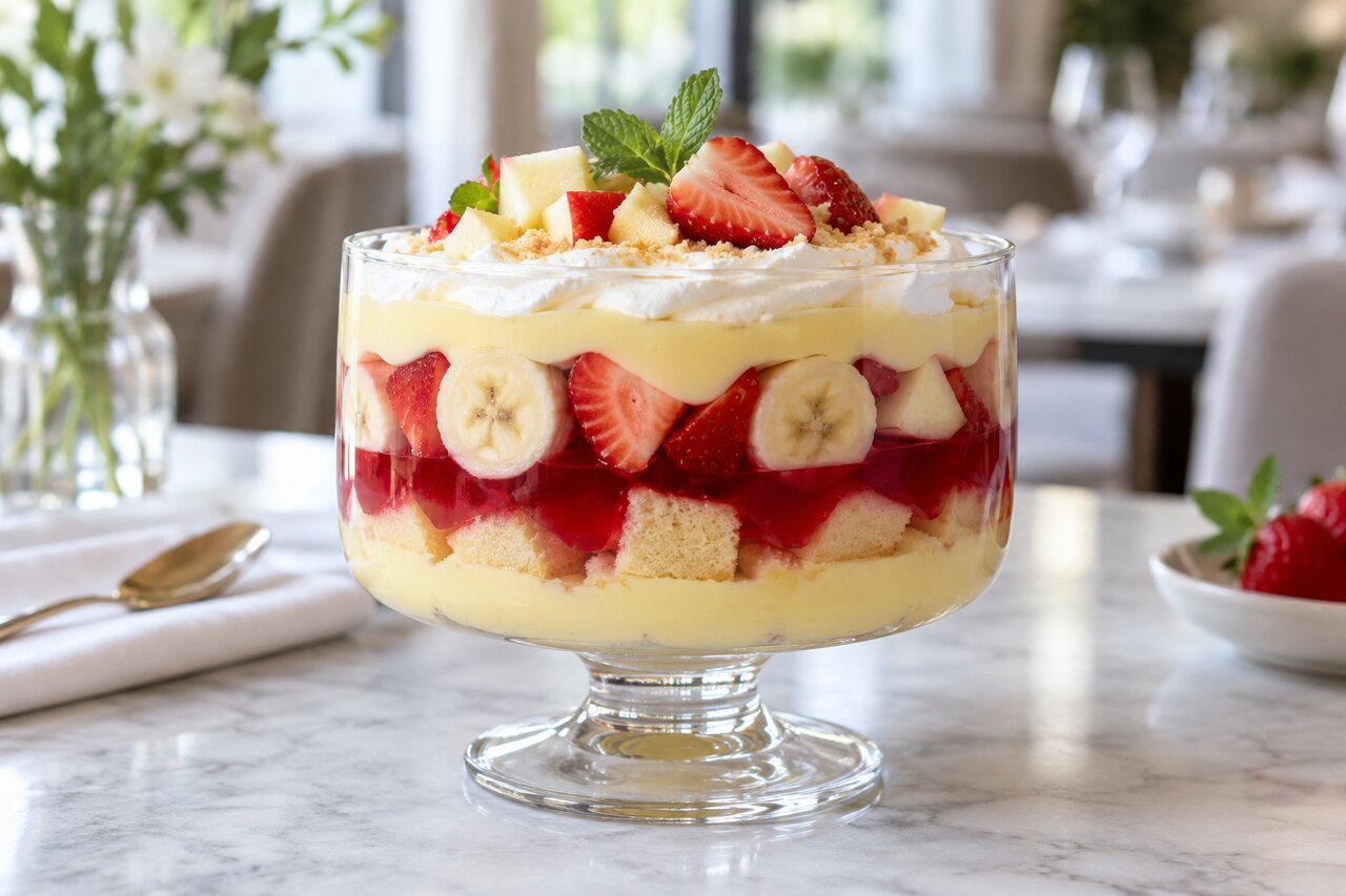 Fruit trifle