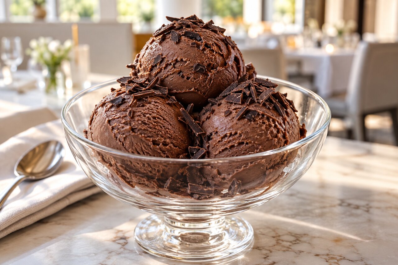 Chocolate ice cream