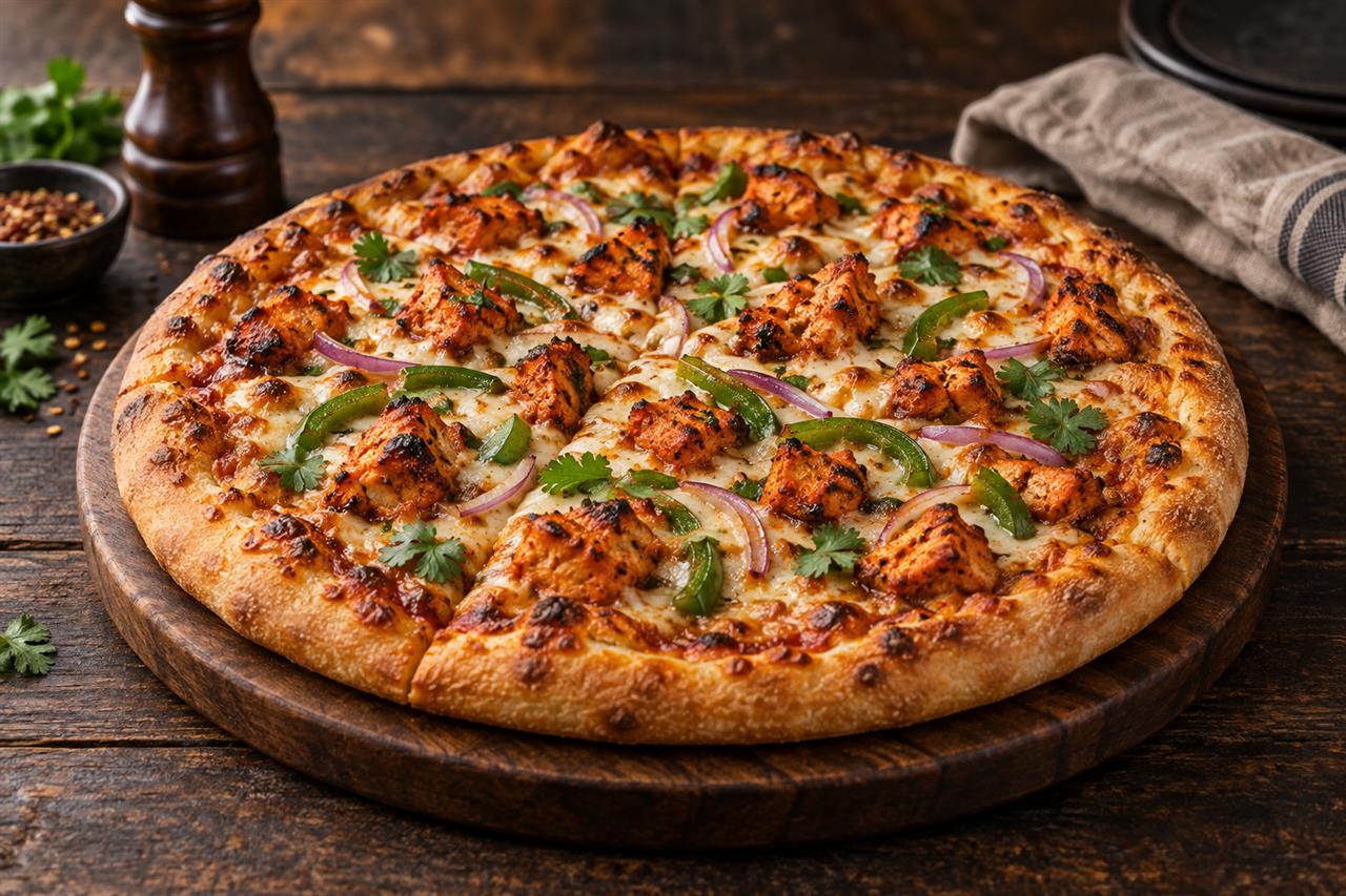 Chicken Tikka Pizza