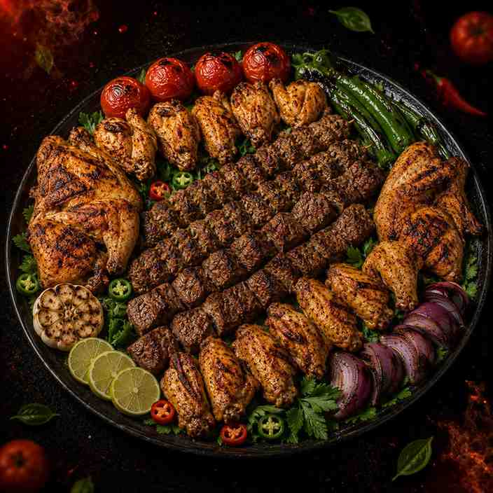 Mix Kebab Platter