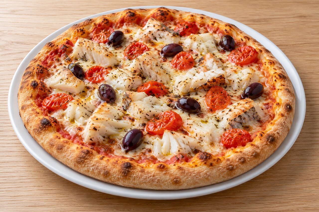Fish Pizza (2 People)