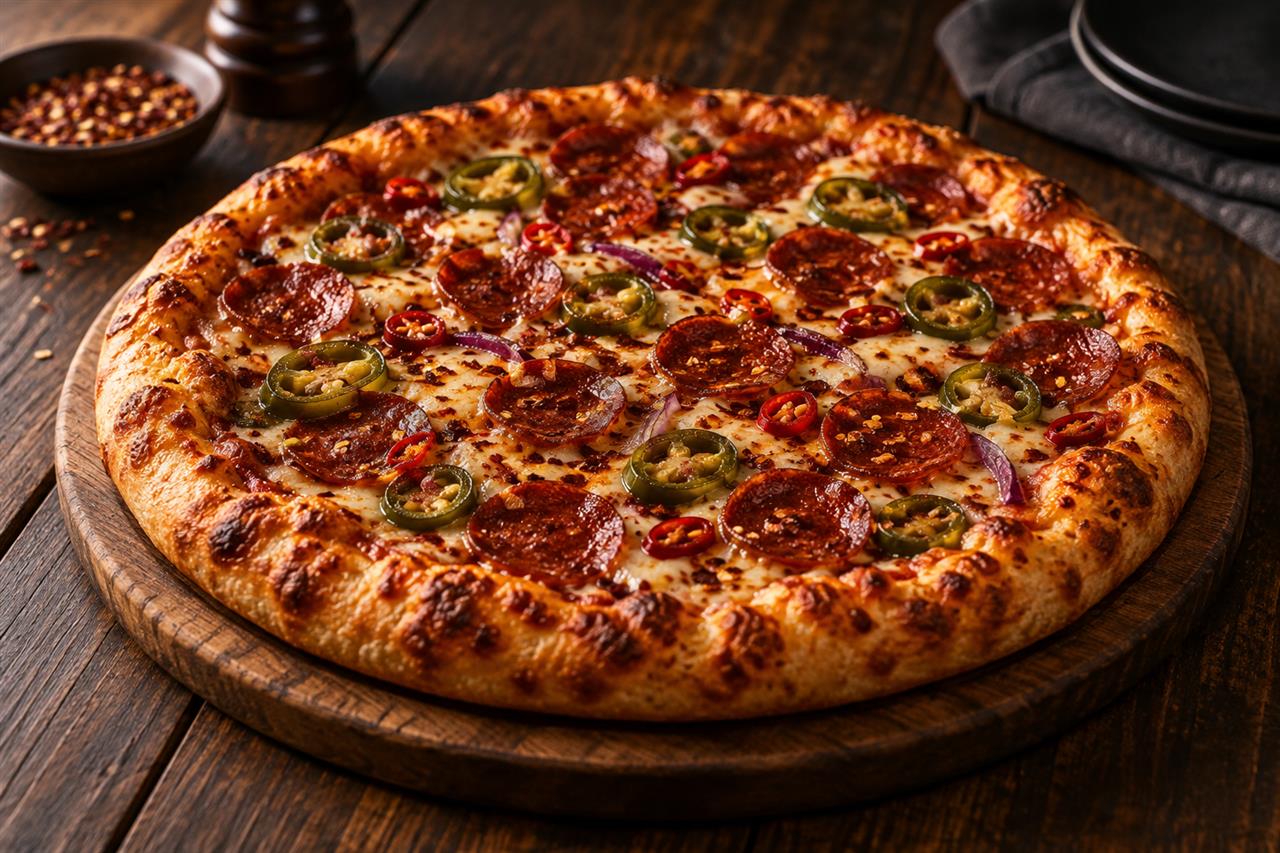 Hot & Spicy Pizza