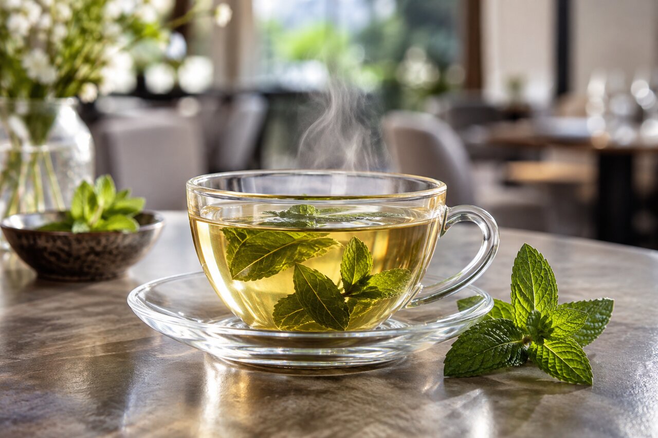 Mint tea