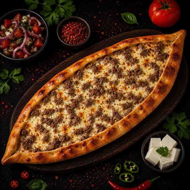 Cheese Qeila Pide