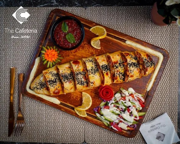 Doner pida with cheese