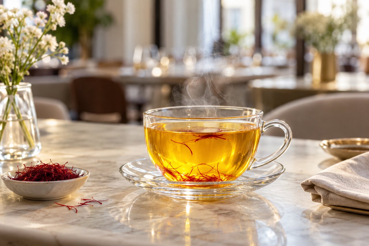 Saffron tea