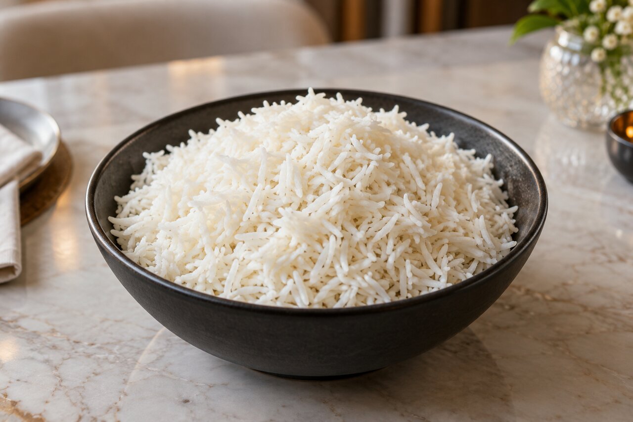 Plain rice