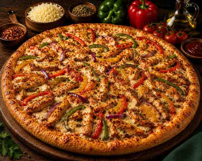 Chicken Fajita Pizza