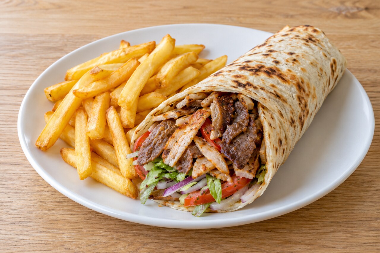 Mixed Doner with Fries