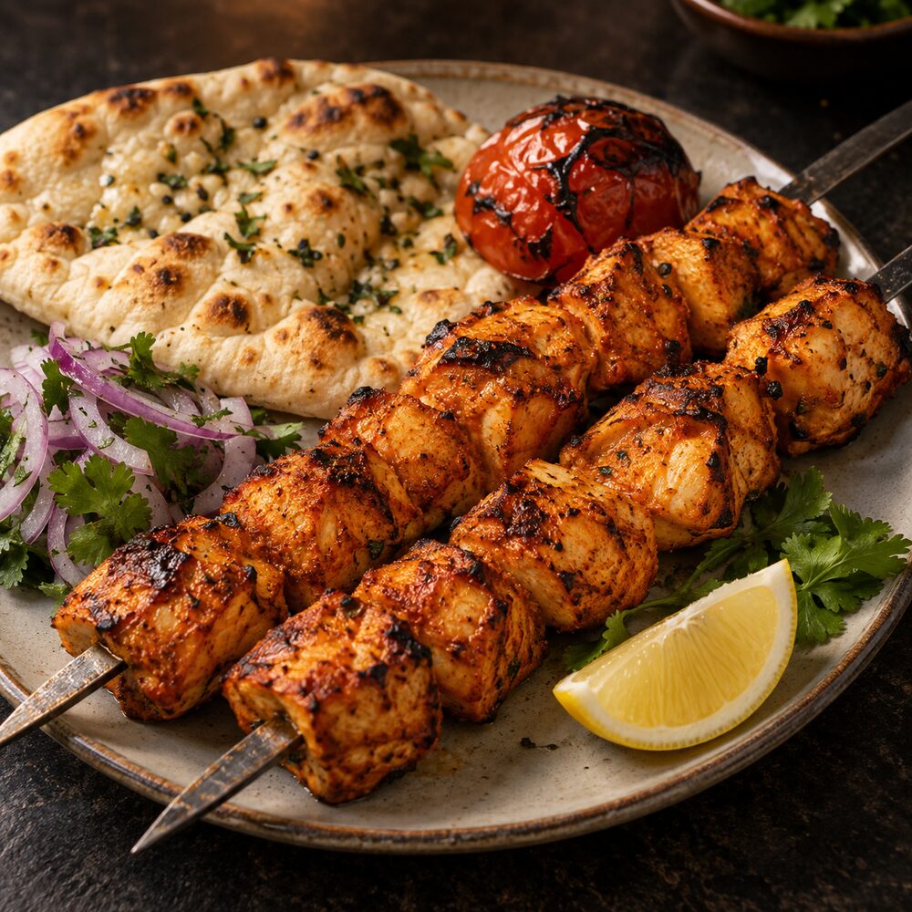 Chicken tikka kabab