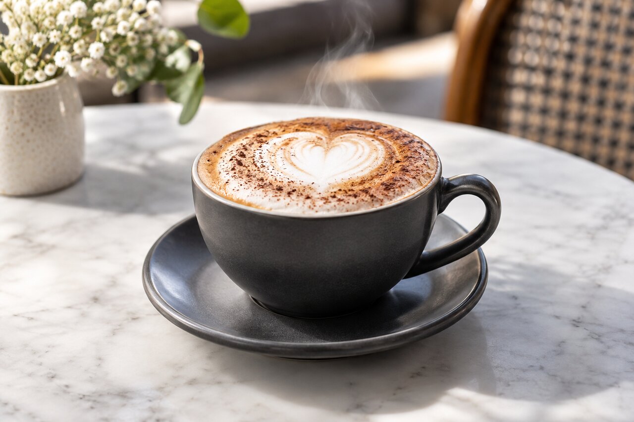 Cappuccino coffee