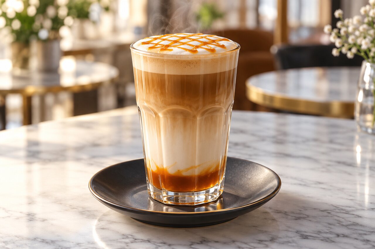 Caramel latte