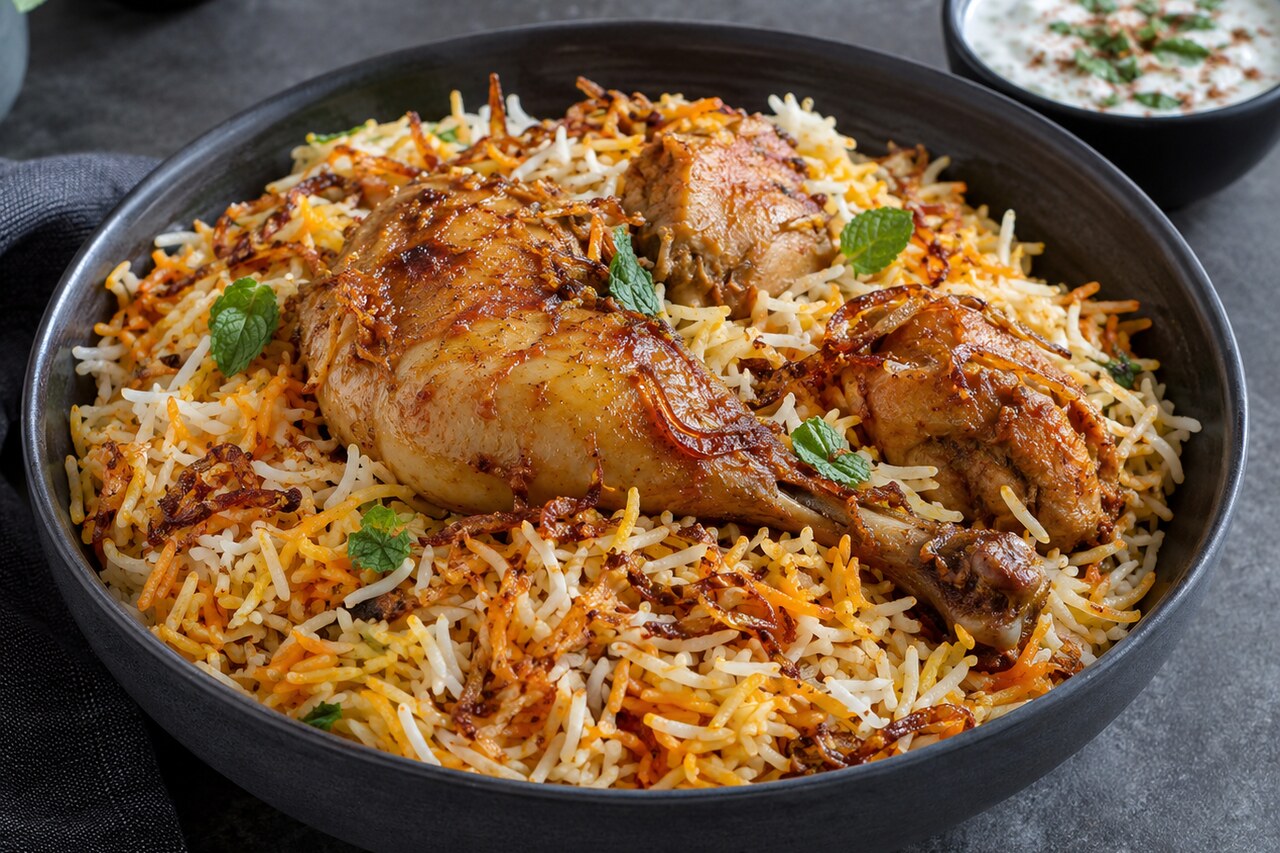 Chicken biryani
